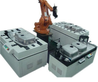 中国 ステンレス鋼の台所の流しのための ABB のロボット腕を搭載する自動レーザ溶接機械 サプライヤー