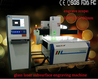 中国 高精度 3D 結晶レーザーの内部の彫版機械、ガラスの中のレーザーの彫版 サプライヤー