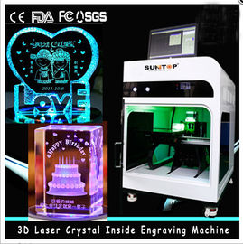 中国 3D 結晶レーザーの内部の彫版機械 2000HZ 速度 120,000 の点/分 サプライヤー