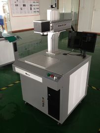 中国 アルミニウム真鍮の鋼鉄彫版繊維レーザーの印機械 50W のため サプライヤー