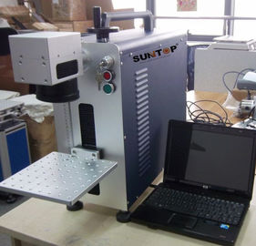 中国 金属のための小型のポータブル レーザーの印機械、デスクトップの印および彫版機械 サプライヤー